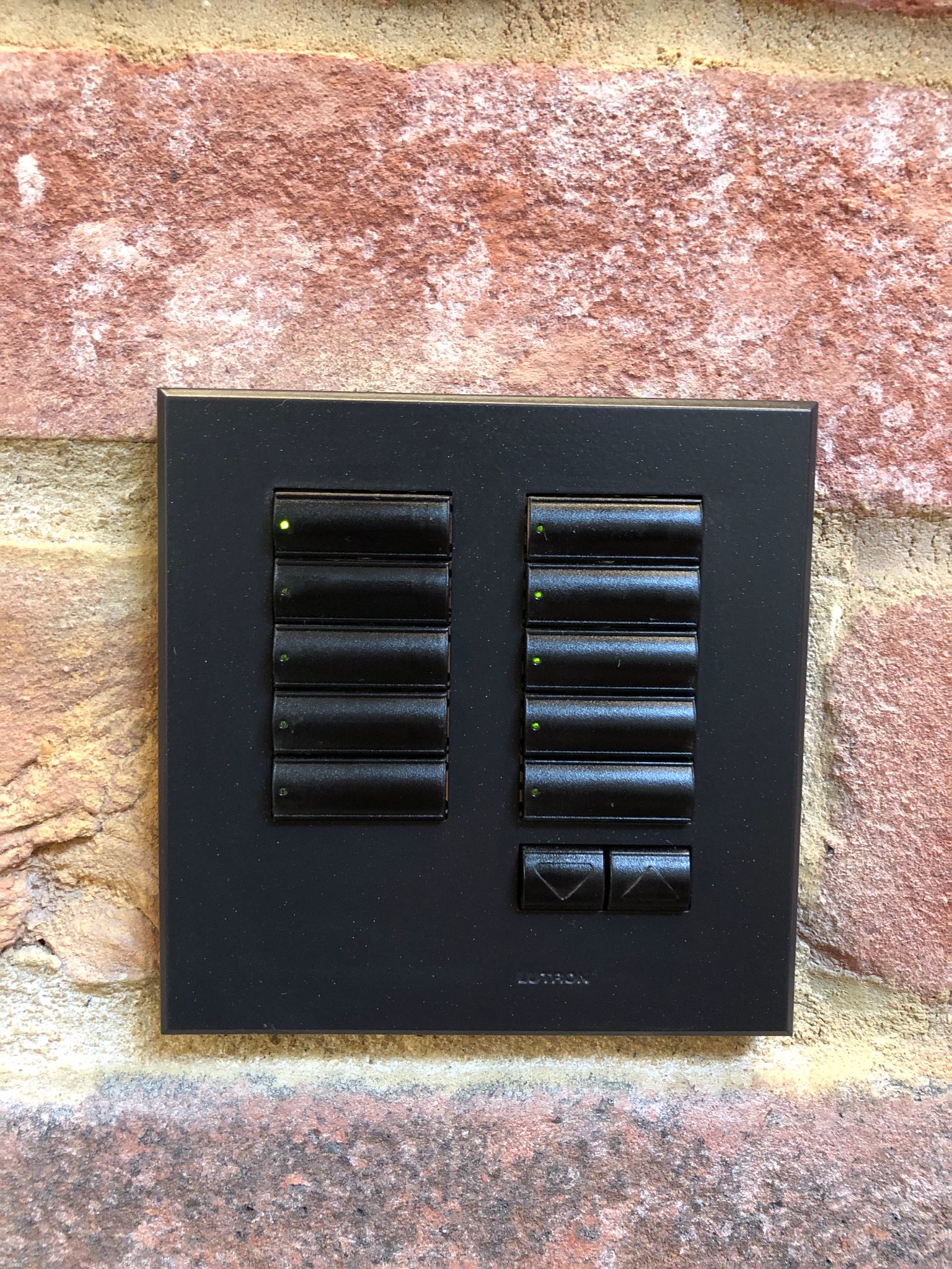 LUTRON LIGHTING CONTROL PANEL EXAMPLE